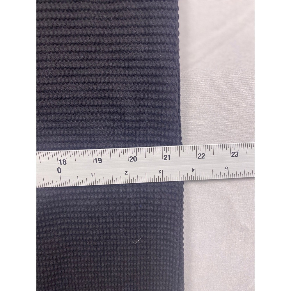Richard and Company Long Dress Women Size M Black Cotton Waffle Knit Novelty NWT - Picture 13 of 13
